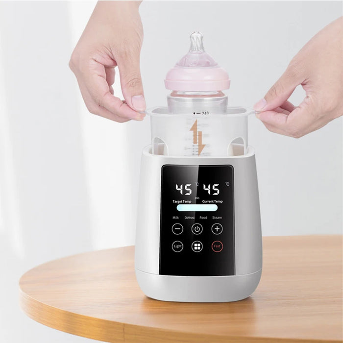 6-in-1 Baby Bottle Warmer with LCD, US Plug, product photo 3