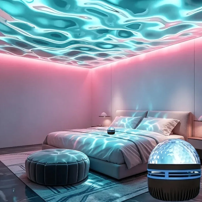 Ocean Wave Star Projector Night Light