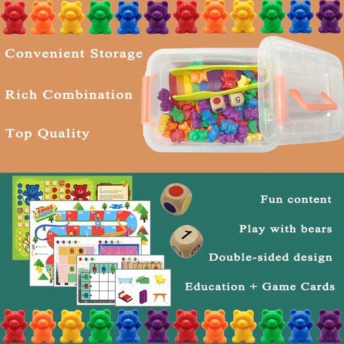 Rainbow Counting Bears Math & Sorting Set