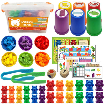 Rainbow Counting Bears Math & Sorting Set