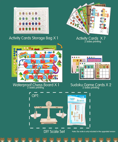 Rainbow Counting Bears Math & Sorting Set