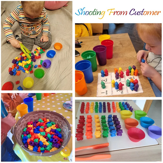 Rainbow Counting Bears Math & Sorting Set