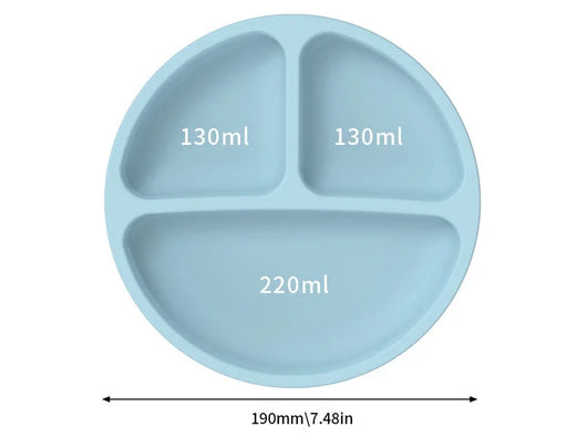Silicone Baby Feeding Set, 6/7/9 Pieces