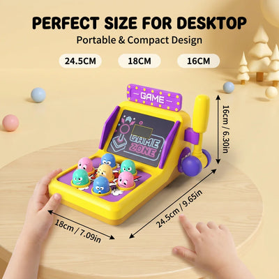 Light-Up Whack-a-Monster Arcade Game
