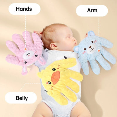 Plush Patting Hand Pillow with Remote