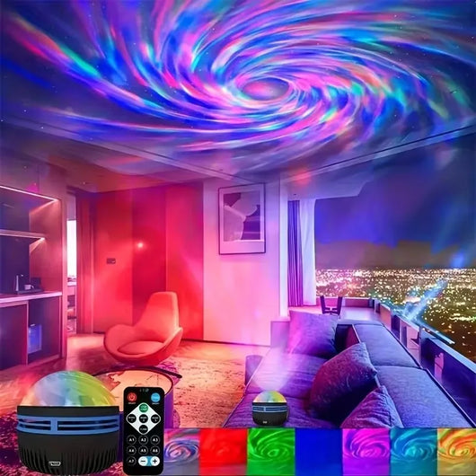 Ocean Wave Star Projector Night Light