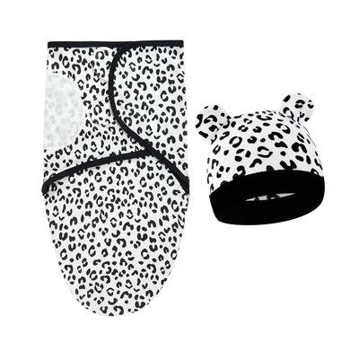 Cotton Swaddle Wrap with Hat