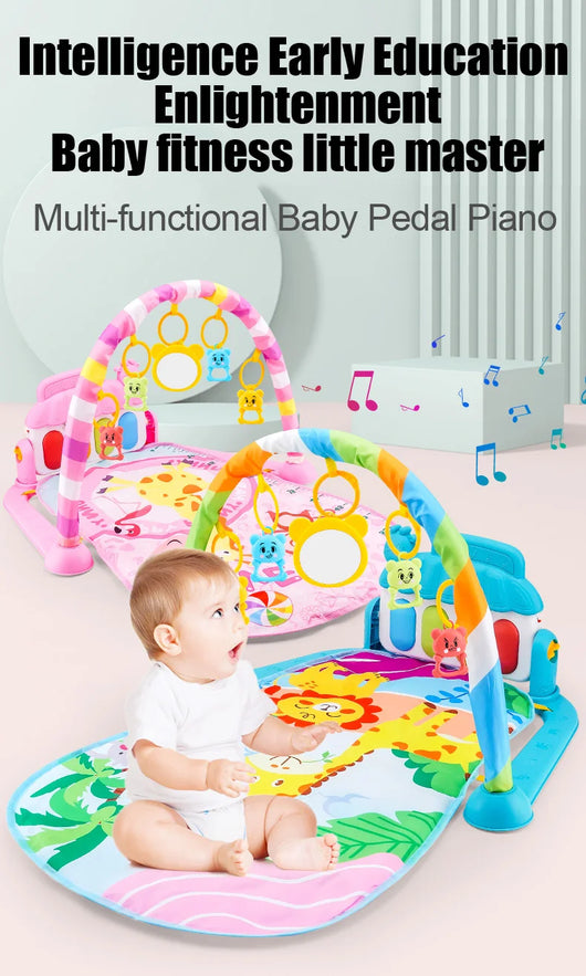 Baby Play Gym with Kick Piano Mat