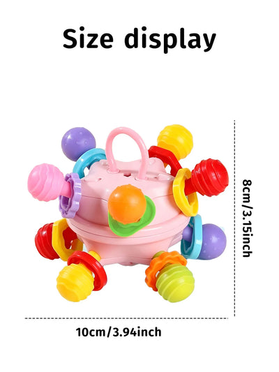 Sensory Teething Ball Rattle