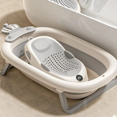 Newborn Bath Seat with Temperature Indicator