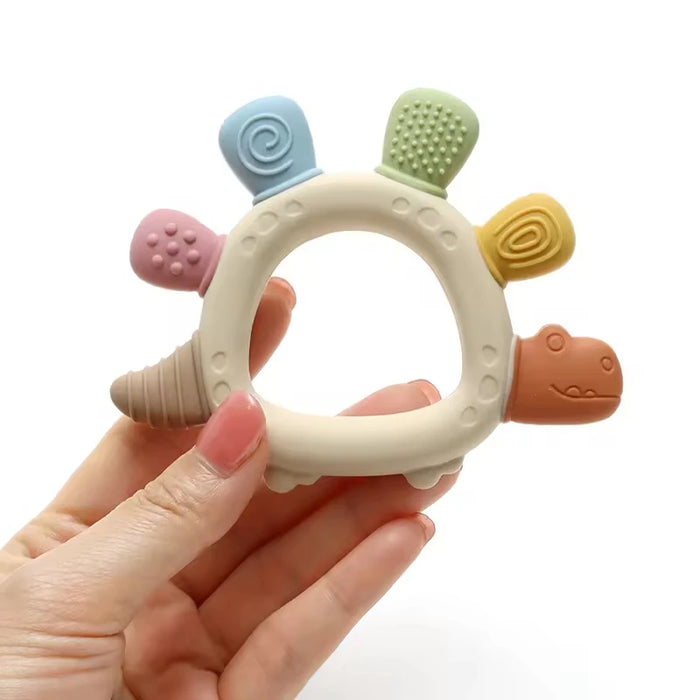 Silicone Dinosaur Teether