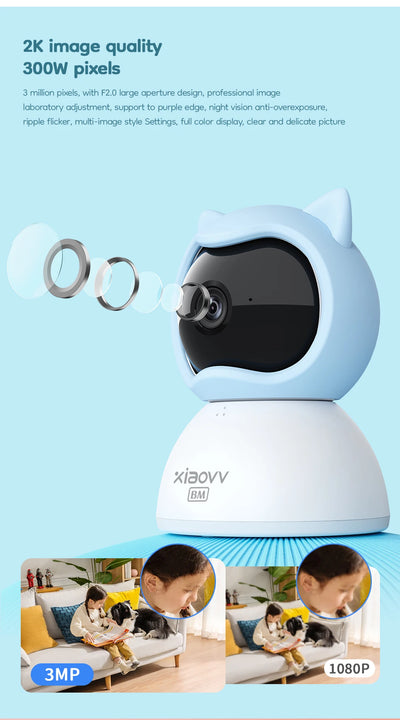 WiFi Baby Monitor Camera with App