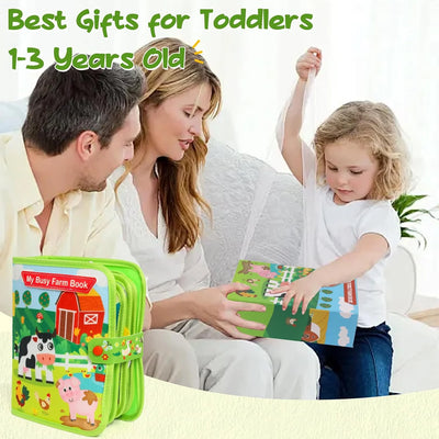 Montessori Farm Busy Book for Toddlers