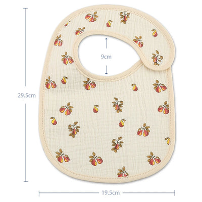 Cotton Gauze Baby Bibs, 2 Pack, product photo 4