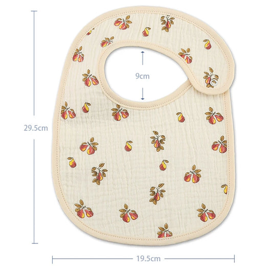 Cotton Gauze Baby Bibs, 2 Pack, product photo 4