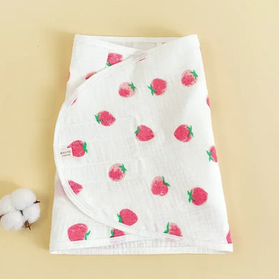 Cotton Muslin Swaddle Wrap, 0–6 Months