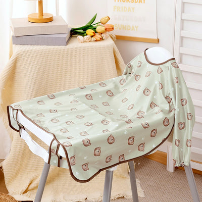 Long-Sleeve Waterproof Smock Bib