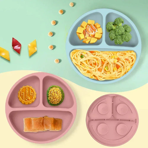 Silicone Baby Feeding Set, 6/7/9 Pieces