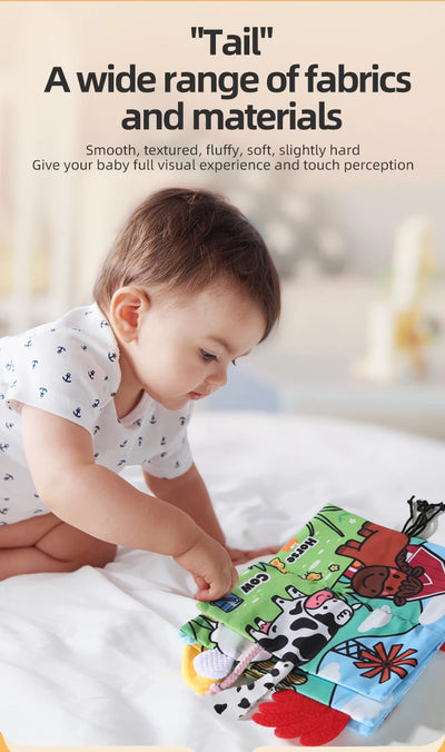 Soft Cloth Book for Babies, 4 Pages