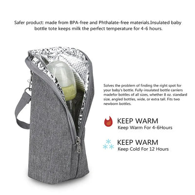 Insulated Bottle Bag for Strollers