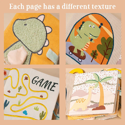 Crinkle Cloth Book with Teether