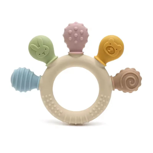 Silicone Animal Teether Ring