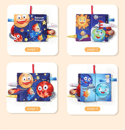 Soft Cloth Book for Babies, 4 Pages