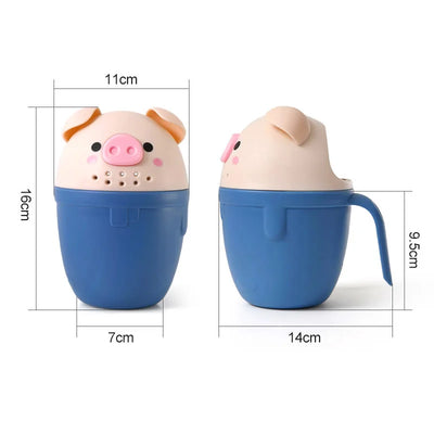 Piggy Rinse Cup for Bath Time
