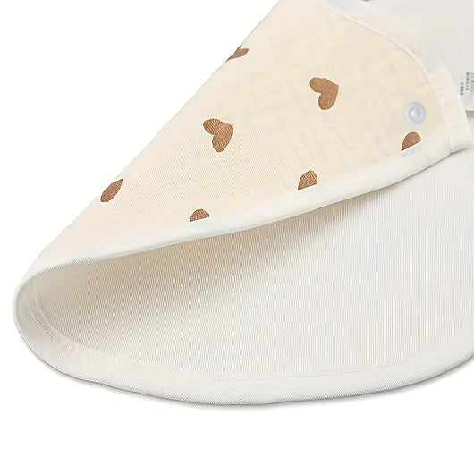 Cotton Gauze Baby Bibs, 2 Pack, product photo 3