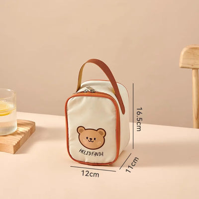 Insulated Bear Lunch Bag