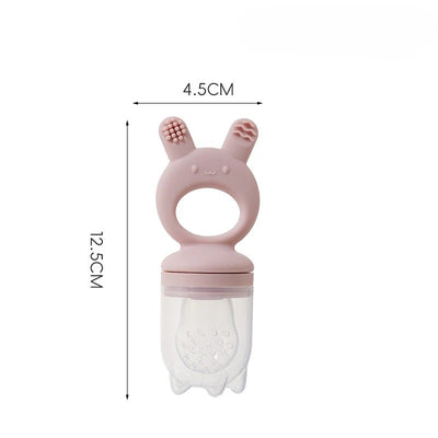 Silicone Fruit Feeder & Freezer Tray Set