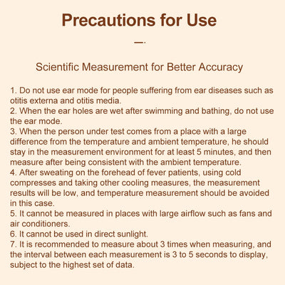 Infrared Forehead & Ear Thermometer