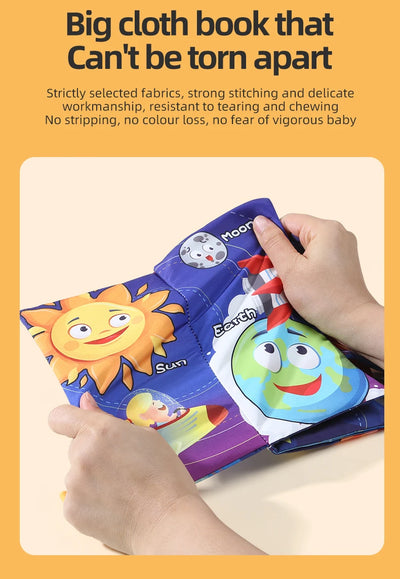 Soft Cloth Book for Babies, 4 Pages