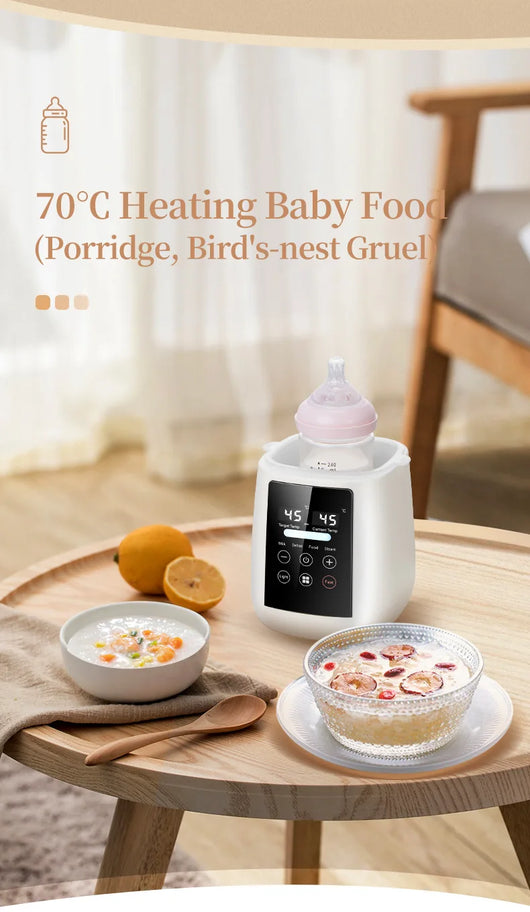 6-in-1 Baby Bottle Warmer with LCD, US Plug, product photo 8