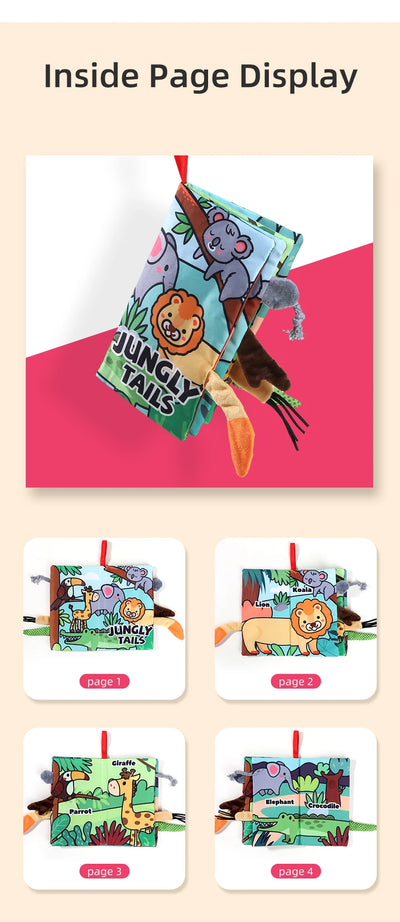 Soft Cloth Book for Babies, 4 Pages