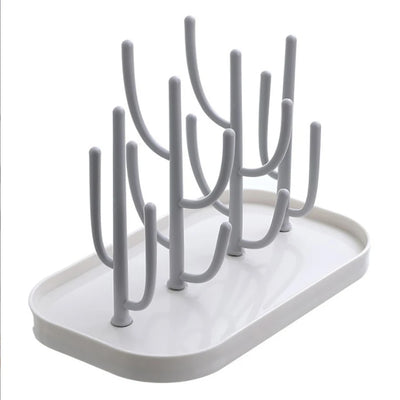 Baby Bottle Drying Rack, Tree Design, beige