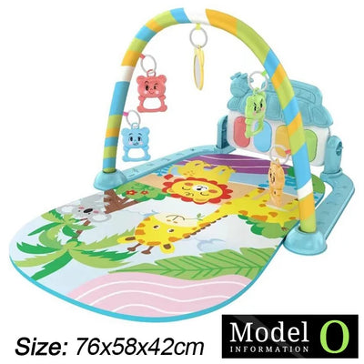 Baby Play Gym with Kick Piano Mat