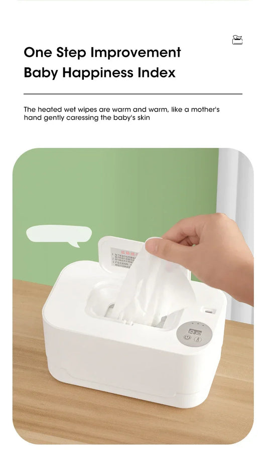 Baby Wipe Warmer with LED Display, USB, product photo 4