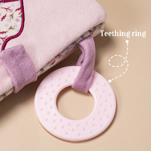 Crinkle Cloth Book with Teether