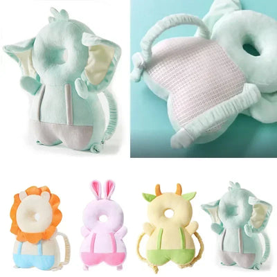 Toddler Head Cushion Backpack, Animal Designs