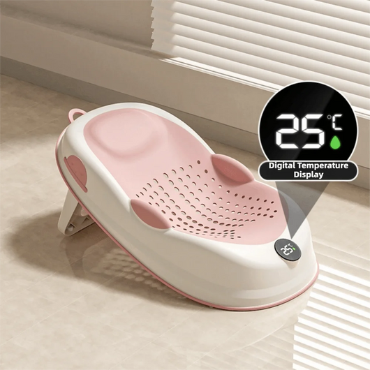 Newborn Bath Seat with Temperature Indicator