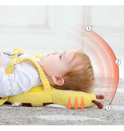 Bee Head Cushion Backpack for Toddlers