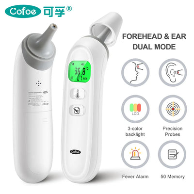 Infrared Forehead & Ear Thermometer
