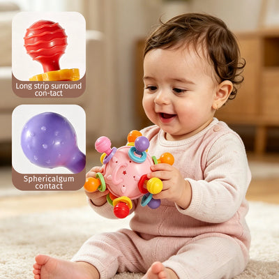 Sensory Teething Ball Rattle