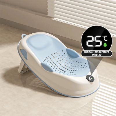 Newborn Bath Seat with Temperature Indicator