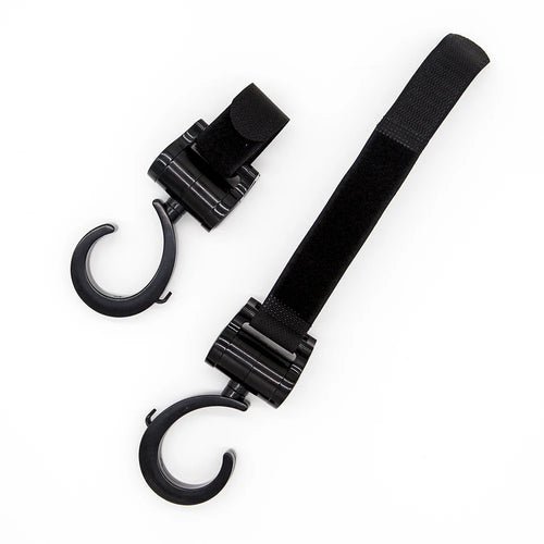 Stroller Hooks, 2-Pack, 360° Rotating