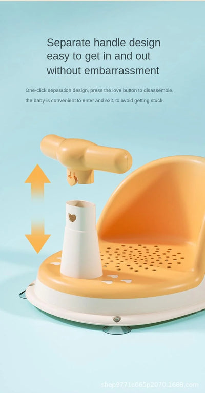 Baby Bath Seat with Backrest