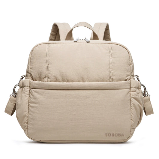 Soboba Diaper Bag Backpack, Large, Khaki