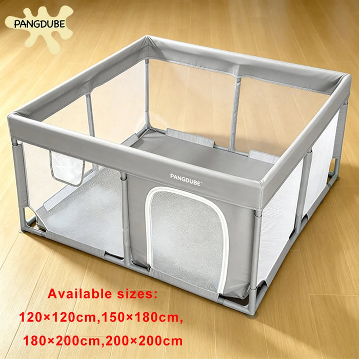 Baby Playpen with Padded Rails, 4 Sizes, product photo 1