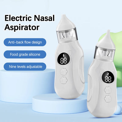 Electric Baby Nasal Aspirator, 9 Suction Levels